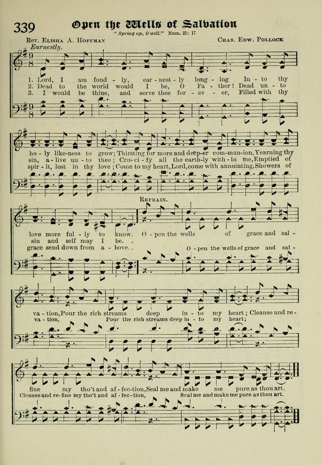 Church and Sunday School Hymnal with Supplement: a Collection of Hymns and Sacred Songs ... [with Deutscher Anhang] page 239