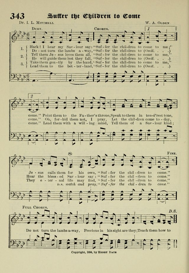 Church and Sunday School Hymnal with Supplement: a Collection of Hymns and Sacred Songs ... [with Deutscher Anhang] page 242