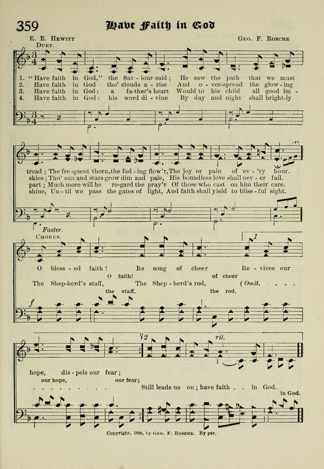 Church and Sunday School Hymnal with Supplement: a Collection of Hymns and Sacred Songs ... [with Deutscher Anhang] page 255