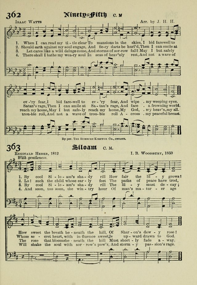 Church and Sunday School Hymnal with Supplement: a Collection of Hymns and Sacred Songs ... [with Deutscher Anhang] page 257