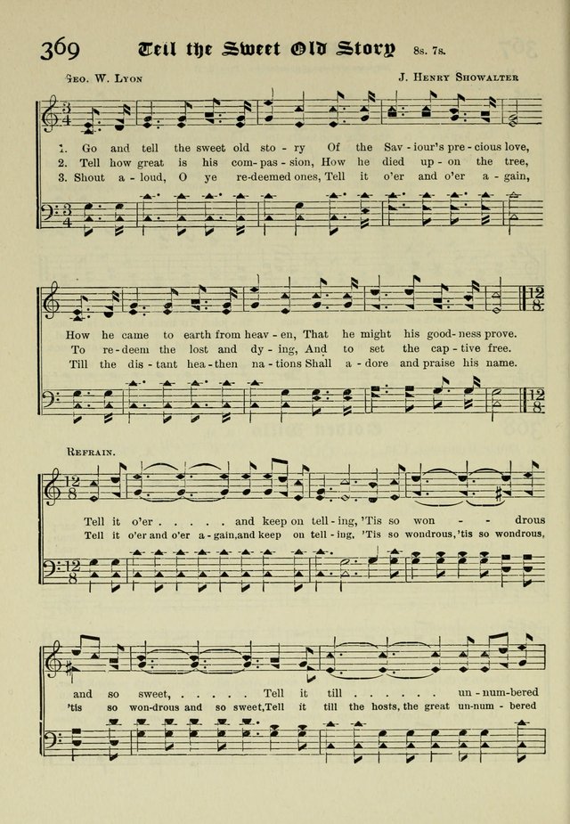 Church and Sunday School Hymnal with Supplement: a Collection of Hymns and Sacred Songs ... [with Deutscher Anhang] page 260