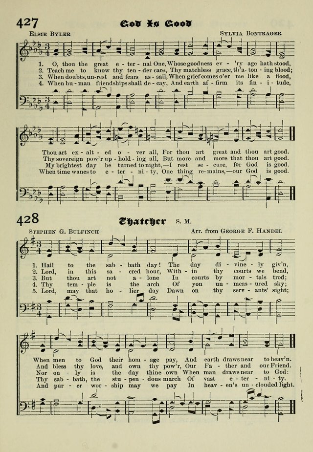 Church and Sunday School Hymnal with Supplement: a Collection of Hymns and Sacred Songs ... [with Deutscher Anhang] page 315