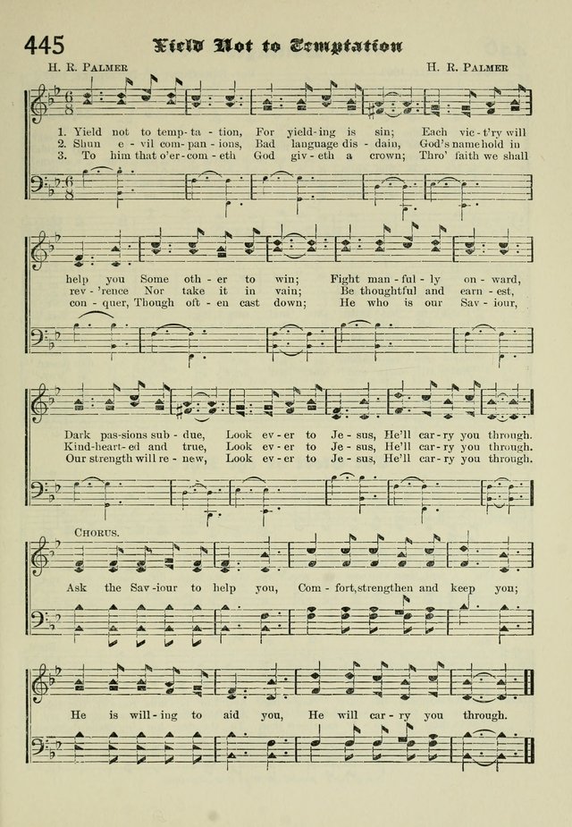 Church and Sunday School Hymnal with Supplement: a Collection of Hymns and Sacred Songs ... [with Deutscher Anhang] page 327