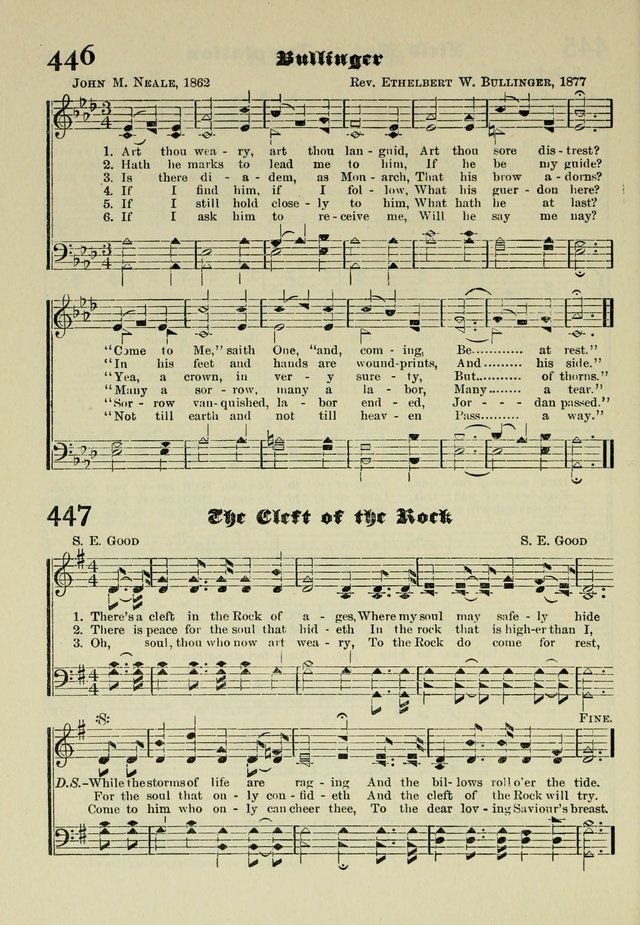 Church and Sunday School Hymnal with Supplement: a Collection of Hymns and Sacred Songs ... [with Deutscher Anhang] page 328