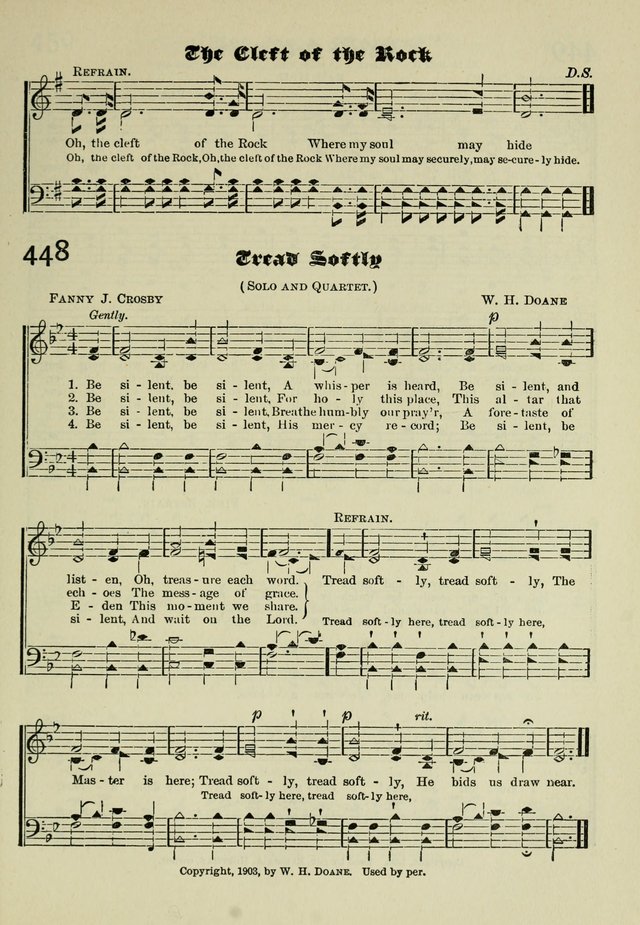 Church and Sunday School Hymnal with Supplement: a Collection of Hymns and Sacred Songs ... [with Deutscher Anhang] page 329