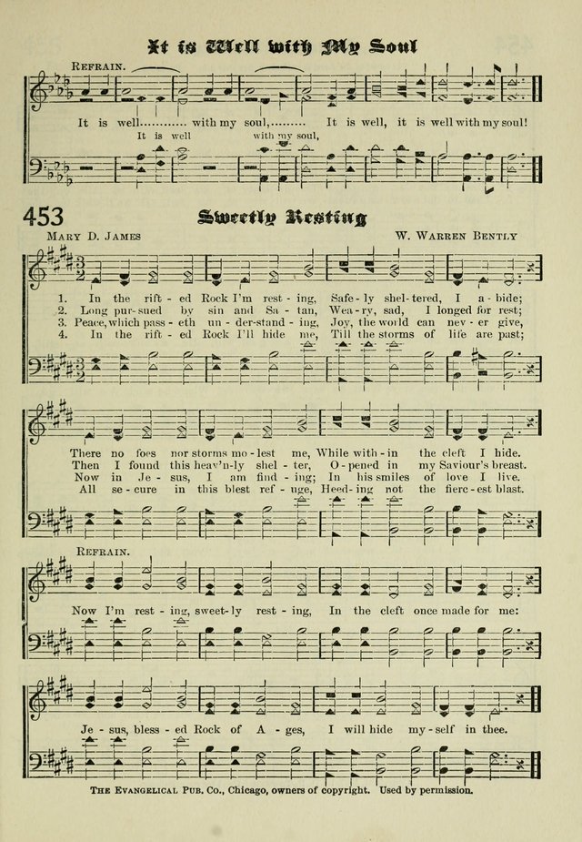 Church and Sunday School Hymnal with Supplement: a Collection of Hymns and Sacred Songs ... [with Deutscher Anhang] page 333