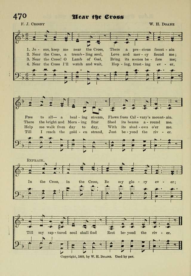 Church and Sunday School Hymnal with Supplement: a Collection of Hymns and Sacred Songs ... [with Deutscher Anhang] page 348
