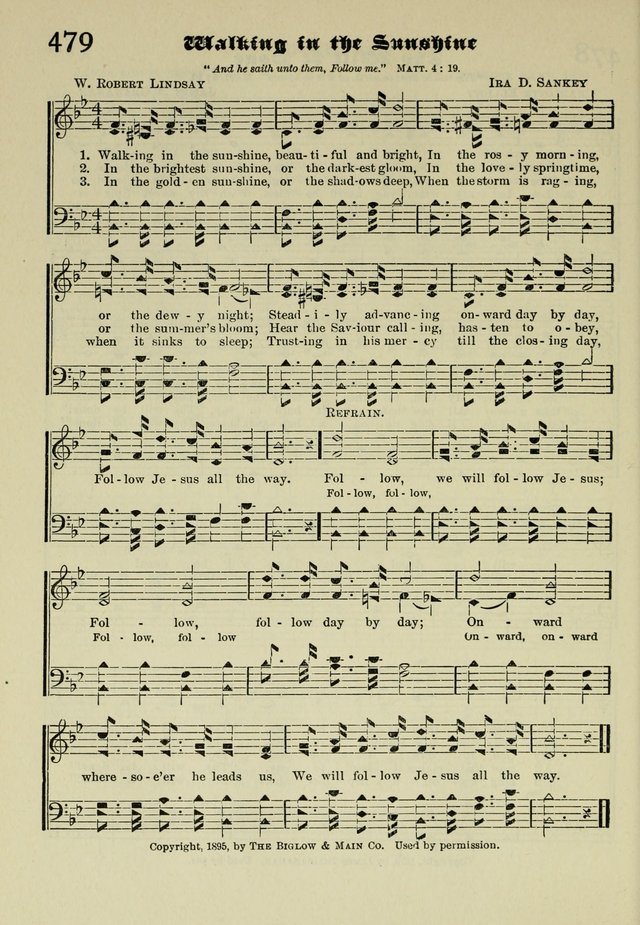 Church and Sunday School Hymnal with Supplement: a Collection of Hymns and Sacred Songs ... [with Deutscher Anhang] page 356