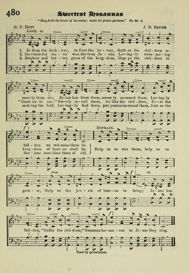 Church and Sunday School Hymnal with Supplement: a Collection of Hymns and Sacred Songs ... [with Deutscher Anhang] page 357