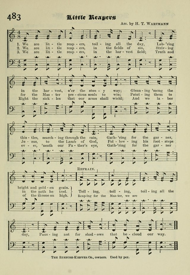 Church and Sunday School Hymnal with Supplement: a Collection of Hymns and Sacred Songs ... [with Deutscher Anhang] page 359