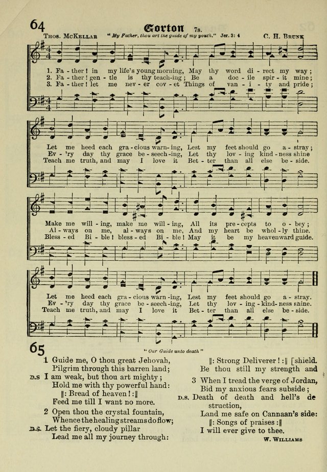 Church and Sunday School Hymnal with Supplement: a Collection of Hymns and Sacred Songs ... [with Deutscher Anhang] page 36