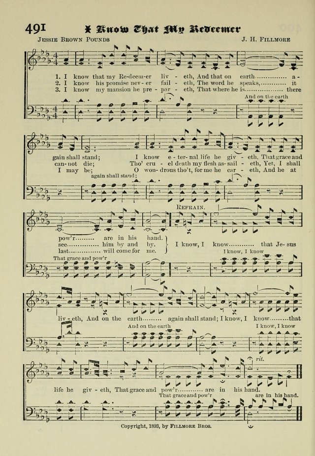 Church and Sunday School Hymnal with Supplement: a Collection of Hymns and Sacred Songs ... [with Deutscher Anhang] page 366