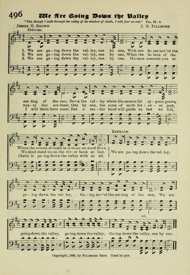 Church and Sunday School Hymnal with Supplement: a Collection of Hymns and Sacred Songs ... [with Deutscher Anhang] page 373