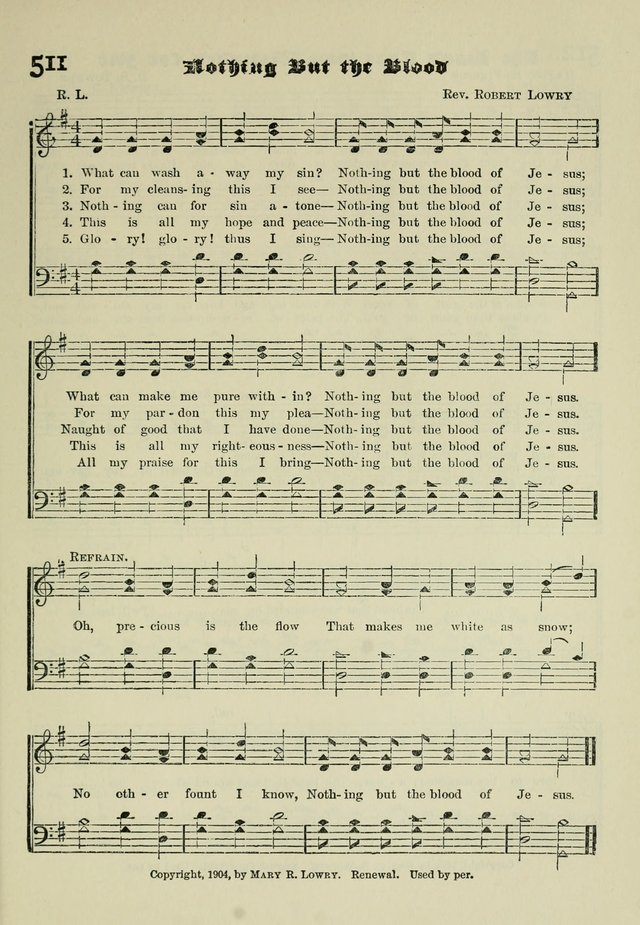Church and Sunday School Hymnal with Supplement: a Collection of Hymns and Sacred Songs ... [with Deutscher Anhang] page 387