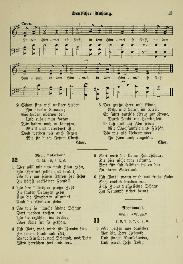 Church and Sunday School Hymnal with Supplement: a Collection of Hymns and Sacred Songs ... [with Deutscher Anhang] page 425
