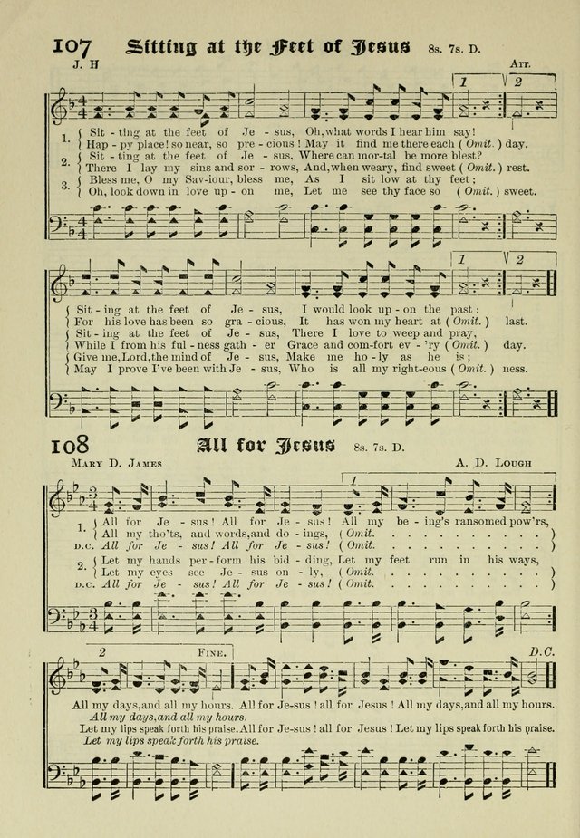 Church and Sunday School Hymnal with Supplement: a Collection of Hymns and Sacred Songs ... [with Deutscher Anhang] page 68