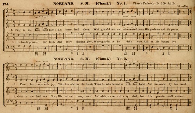 The Choir: or, Union collection of church music. Consisting of a great variety of psalm and hymn tunes, anthems, &c. original and selected. Including many beautiful subjects from the works.. (2nd ed.) page 174