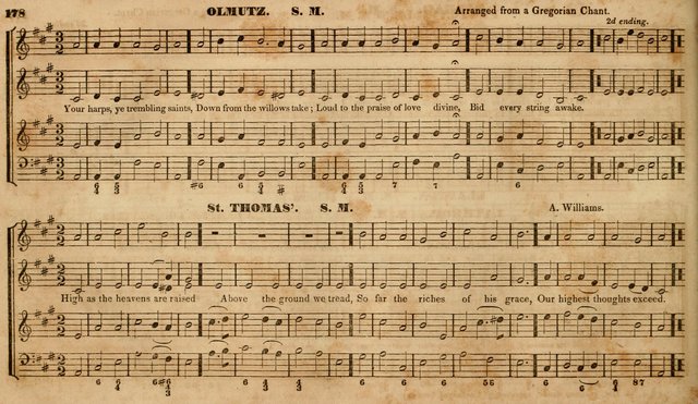 The Choir: or, Union collection of church music. Consisting of a great variety of psalm and hymn tunes, anthems, &c. original and selected. Including many beautiful subjects from the works.. (2nd ed.) page 178