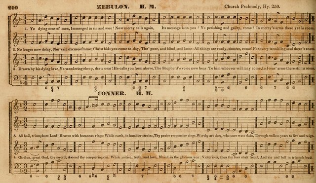 The Choir: or, Union collection of church music. Consisting of a great variety of psalm and hymn tunes, anthems, &c. original and selected. Including many beautiful subjects from the works.. (2nd ed.) page 210