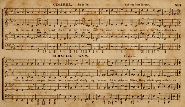 The Choir: or, Union collection of church music. Consisting of a great variety of psalm and hymn tunes, anthems, &c. original and selected. Including many beautiful subjects from the works.. (2nd ed.) page 237