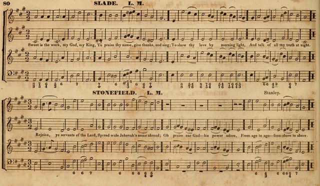 The Choir: or, Union collection of church music. Consisting of a great variety of psalm and hymn tunes, anthems, &c. original and selected. Including many beautiful subjects from the works.. (2nd ed.) page 80