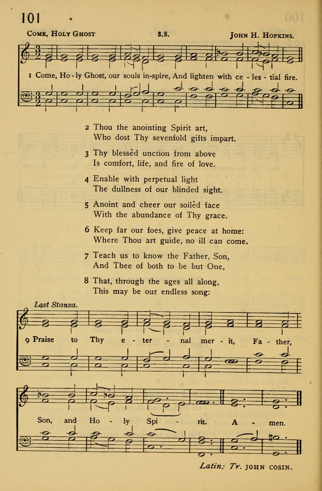 Columbia University Hymnal page 108