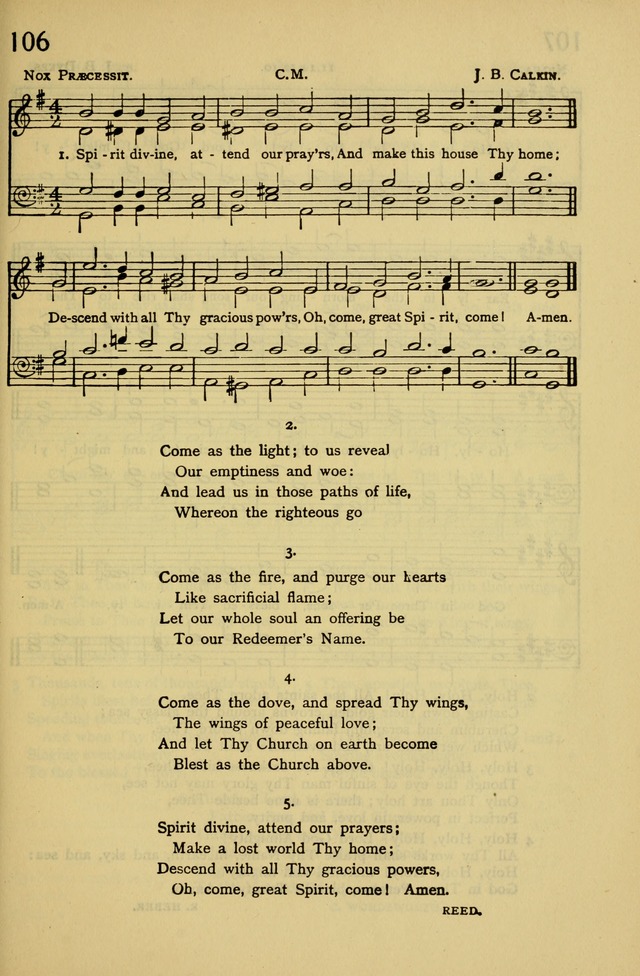 Columbia University Hymnal page 113