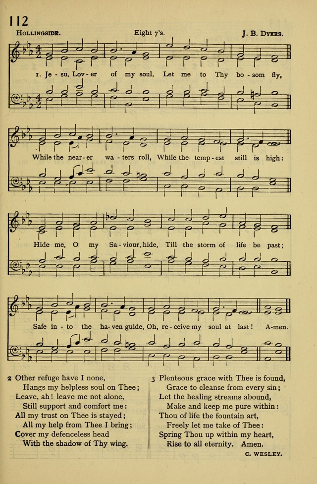 Columbia University Hymnal page 119