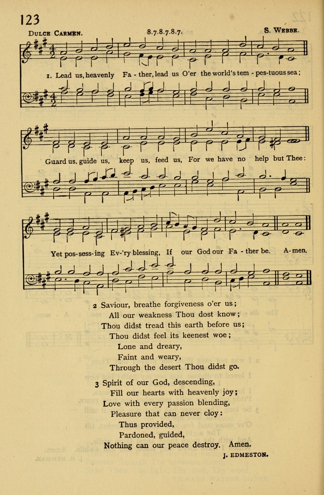 Columbia University Hymnal page 132