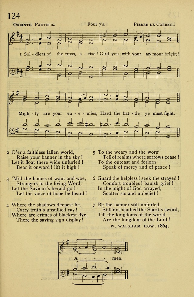 Columbia University Hymnal page 133