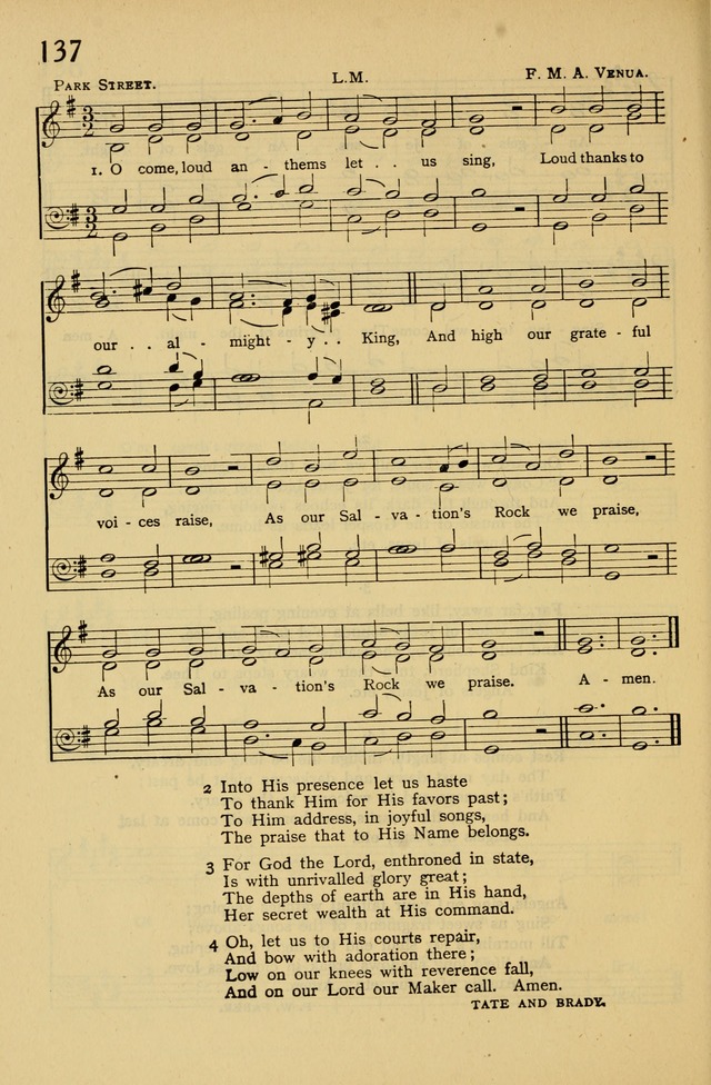 Columbia University Hymnal page 148