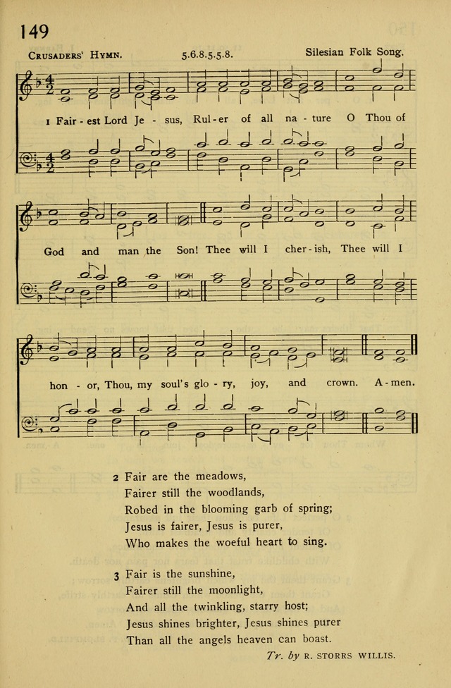 Columbia University Hymnal page 159
