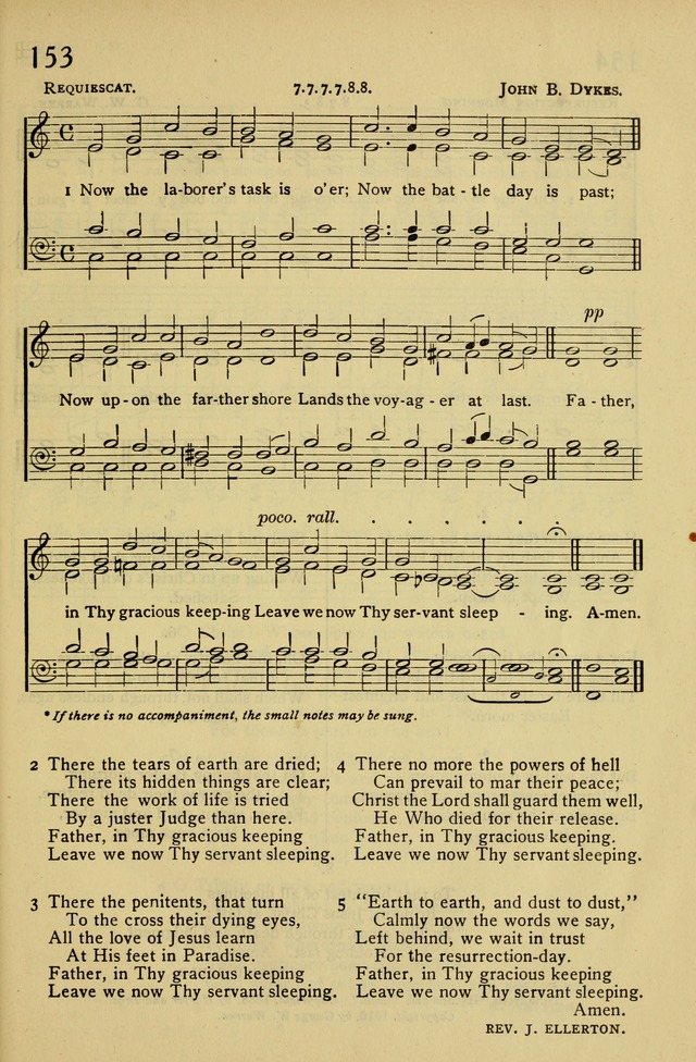 Columbia University Hymnal page 163