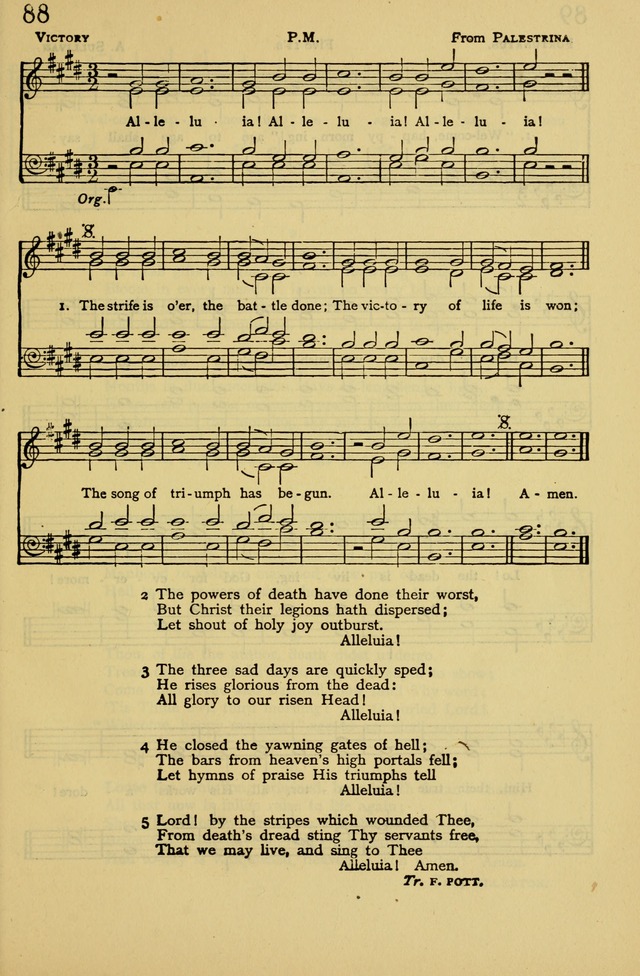 Columbia University Hymnal page 93