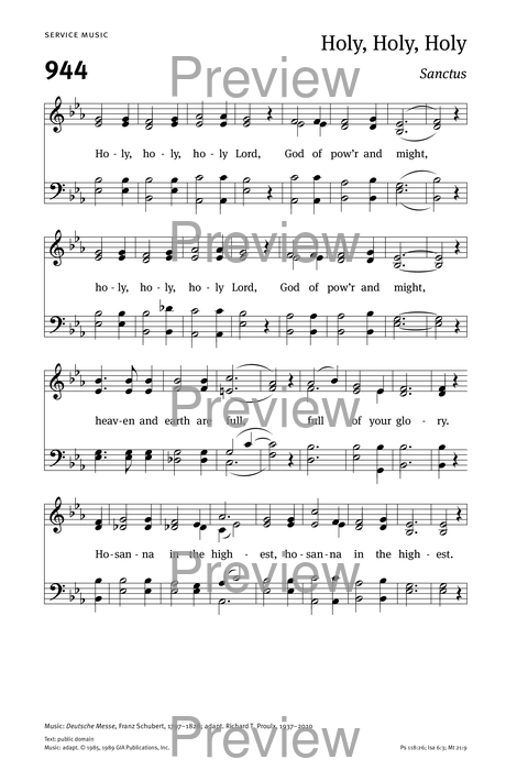 Christian Worship: Hymnal page 1002