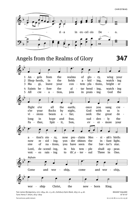 Christian Worship: Hymnal page 305