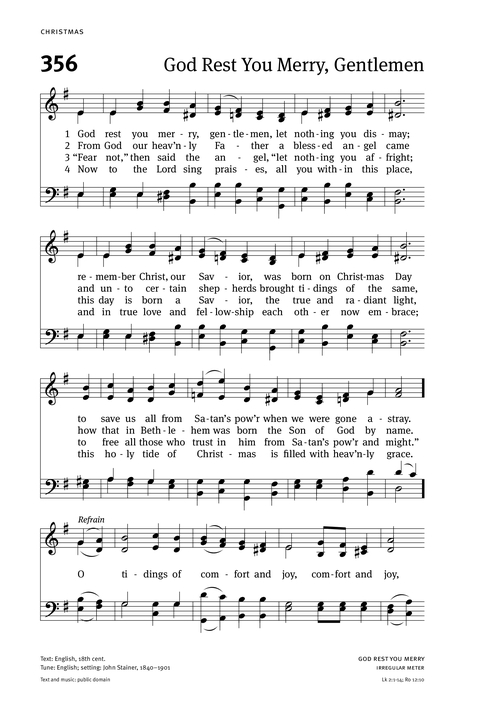 Christian Worship: Hymnal page 314