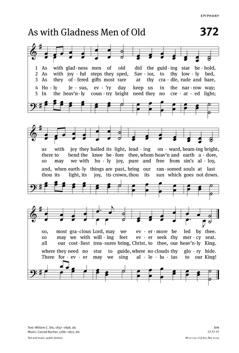 Christian Worship: Hymnal page 331