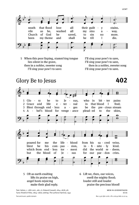 Christian Worship: Hymnal page 363
