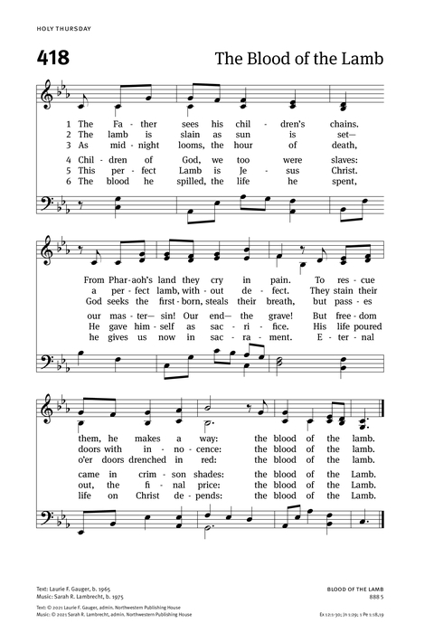 Christian Worship: Hymnal page 380
