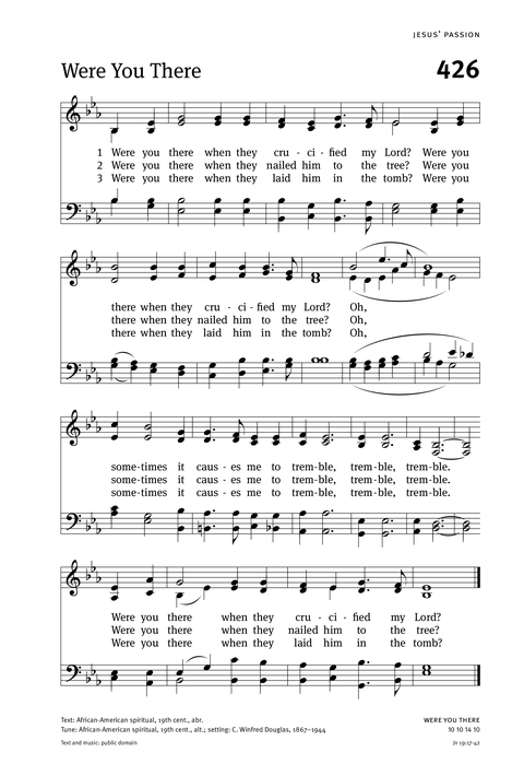 Christian Worship: Hymnal page 389