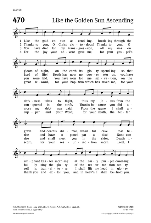 Christian Worship: Hymnal page 440