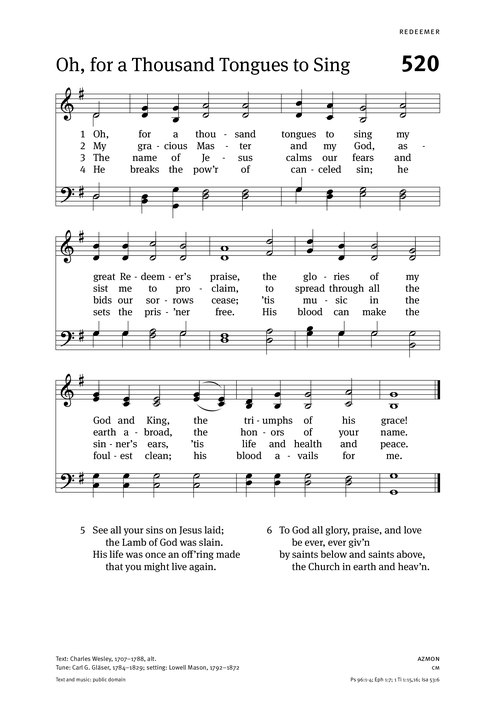 Christian Worship: Hymnal page 497