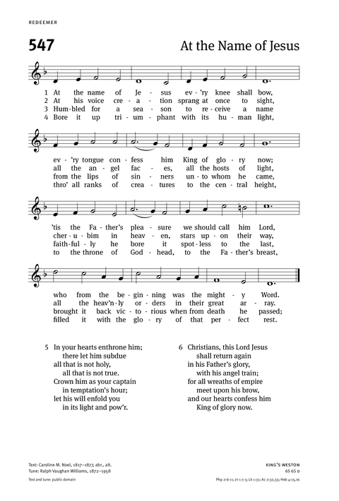 Christian Worship: Hymnal page 528