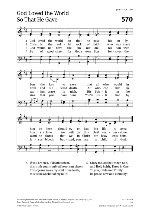 Christian Worship: Hymnal page 557