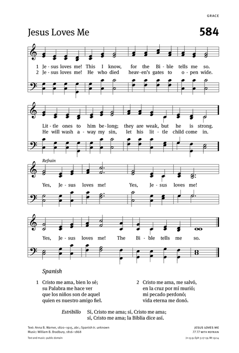 Christian Worship: Hymnal page 575