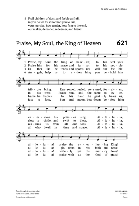 Christian Worship: Hymnal page 619