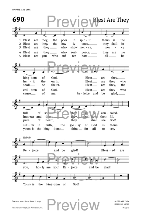 Christian Worship: Hymnal page 702