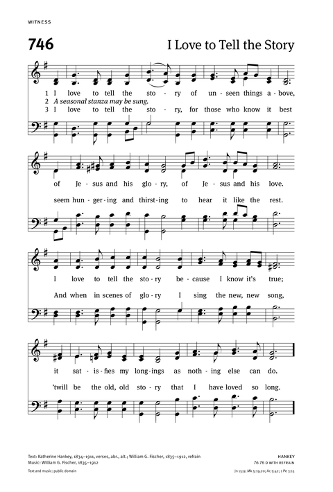 Christian Worship: Hymnal page 764