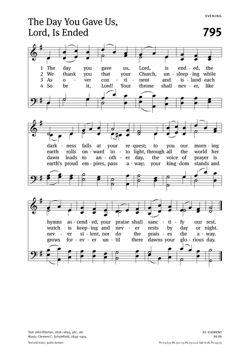 Christian Worship: Hymnal page 817